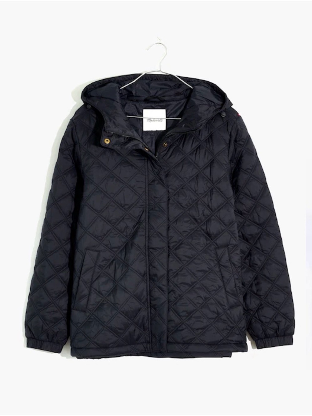 Madewell Airpuff Quilted Packable Puffer Jacket Size L